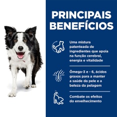 Ração Úmida Hill's Science Diet Vitalidade Sênior para Cães Idosos Sabor Frango e Vegetais 354 g