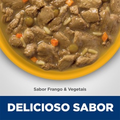 Ração Úmida Hill's Science Diet Vitalidade Sênior para Cães Idosos Sabor Frango e Vegetais 354 g