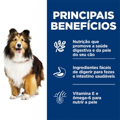 Ração Úmida Hill's Science Diet Pele Sensível para Cães Adultos Sabor Peru e Arroz 354 g