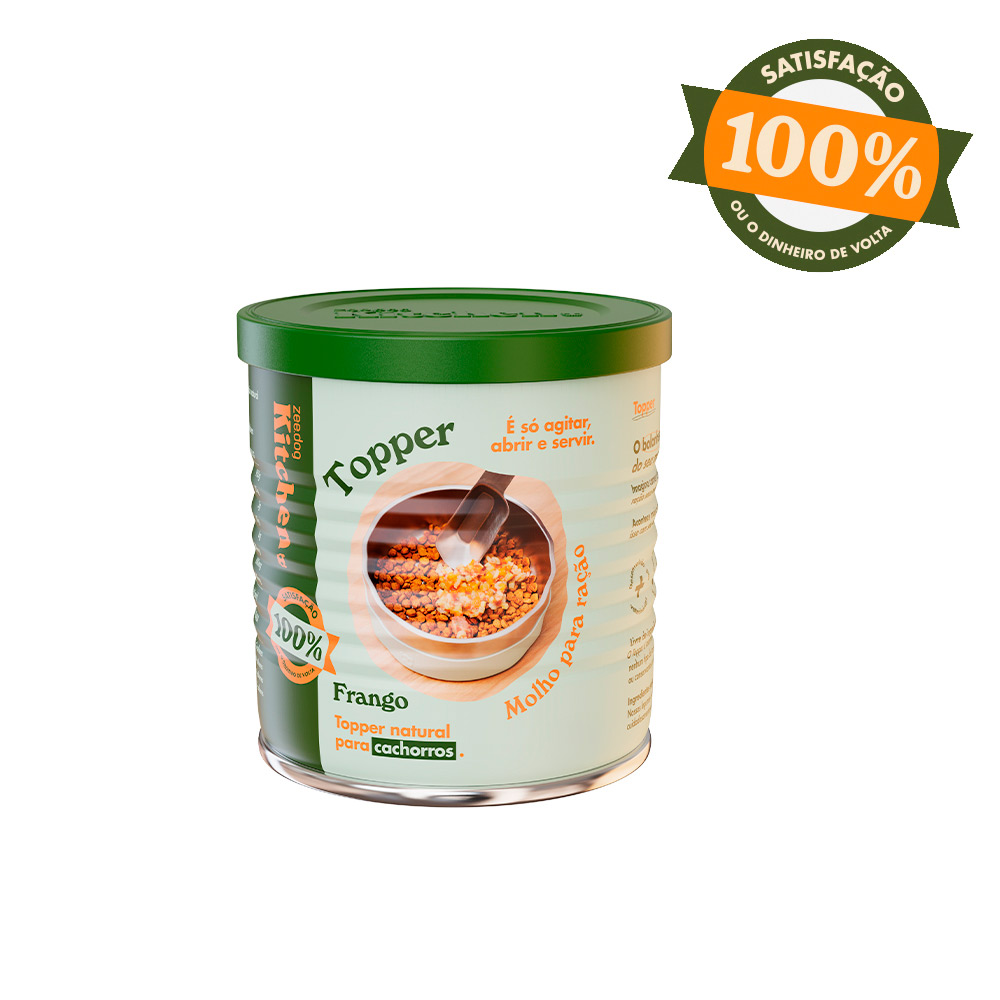 Molho Zee.Dog Kitchen Topper para Cães Sabor Frango 300 g