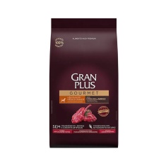 Ração GranPlus Gourmet para Cães Filhotes de Porte Médio e Grande Sabor Ovelha e Arroz