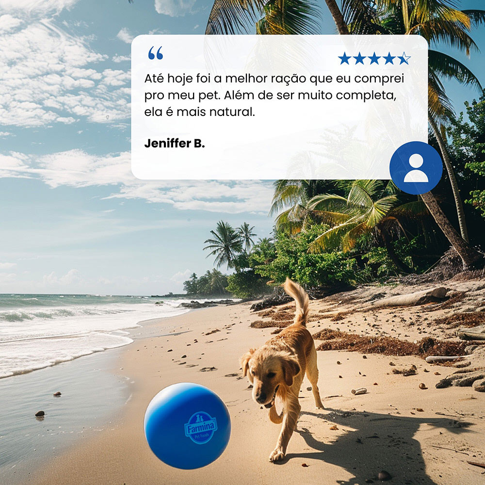 Ração Farmina N&D Tropical Selection para Cães Adultos de Porte Médio e Grande Sabor Frango, Cereais e Frutas Tropicais