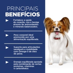 Ração Hill's Science Diet Light com baixas calorias Pequenos e Mini para Cães Adultos Sabor Frango 2.04 kg