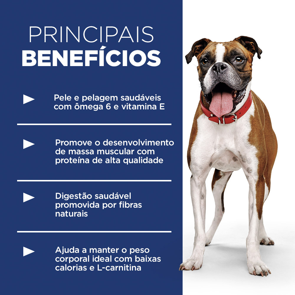 Ração Hill's Science Diet Light com Baixas Calorias para Cães Adultos Sabor Frango 6.8 kg