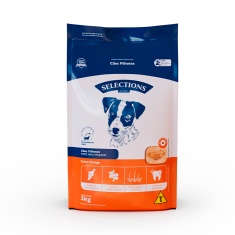 Ração Selections For Pet para Cães Filhotes Mini/Pequenos Sabor Frango 3 kg