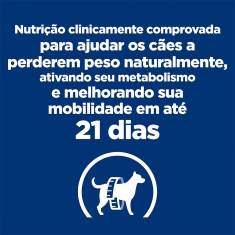 Ração Seca Hill's Prescription Diet Metabolic + Mobility para Cães 3.85 kg