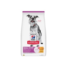 Ração Hill's Science Diet Adulto 7+ Pequenos e Mini para Cães Idosos Sabor Frango