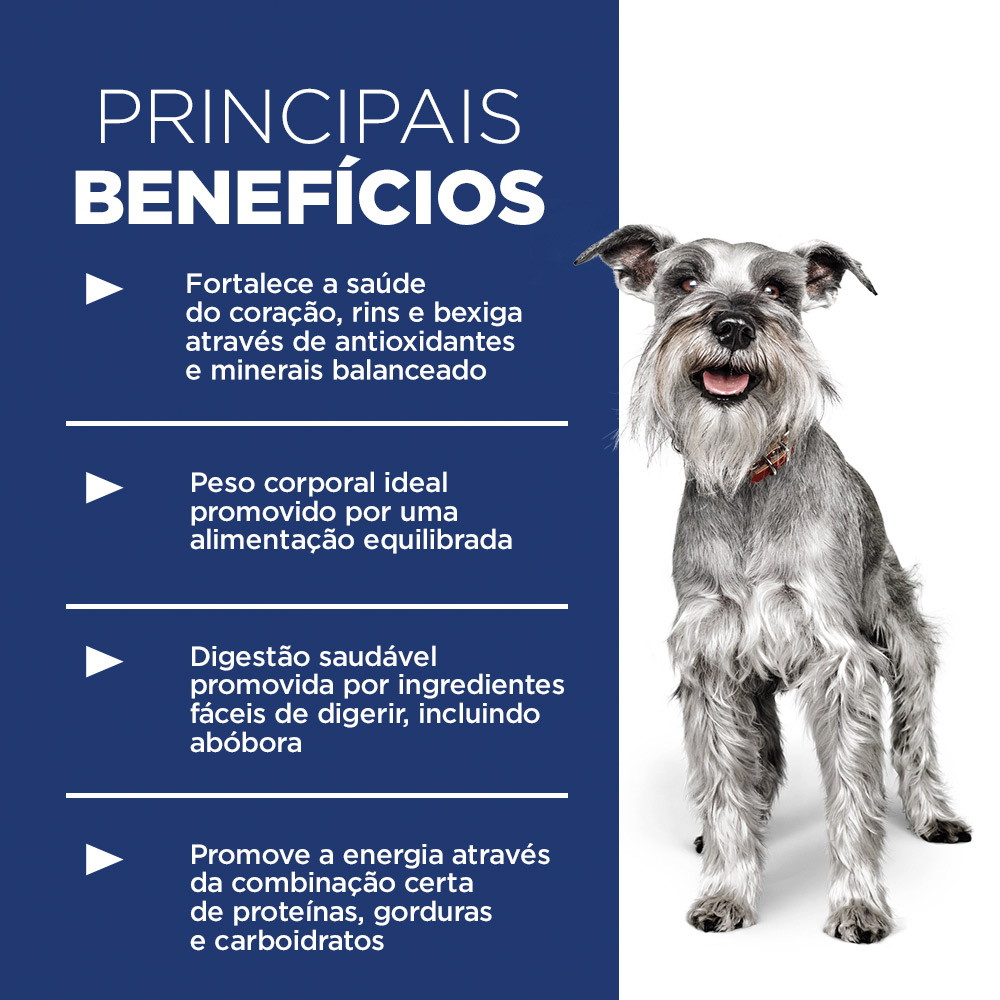 Ração Hill's Science Diet Adulto 7+ Pequenos e Mini para Cães Idosos Sabor Frango