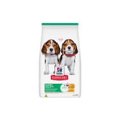 Ração Hill's Science Diet Pedaços Pequenos para Cães Filhotes Sabor Frango 5.67 kg