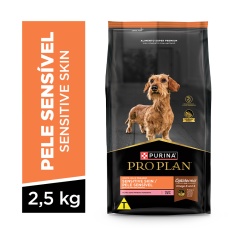Ração Nestlé Purina Proplan para Cães Adultos Porte Mini e Pequeno com Pele Sensível