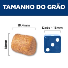 Ração Hill's Science Diet Saúde Dental Pequenos e Mini para Cães Adultos Sabor Frango 1.81 kg