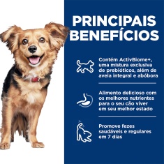 Ração Hill's Science Diet Digestão Perfeita Pequenos e Mini para Cães Adultos Sabor Frango 1.5 kg