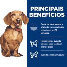 Ração Hill's Science Diet Peso Perfeito Pequenos e Mini para Cães Adultos Sabor Frango 1.81 kg