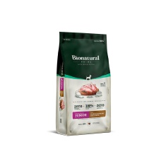 Ração Bionatural Prime para Cães Filhotes de Raças Pequenas Sabor Frango, Blueberry, Coco e Aveia
