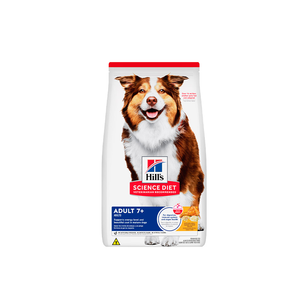 Ração Hill's Science Diet Adulto 7+ para Cães Idosos Sabor F