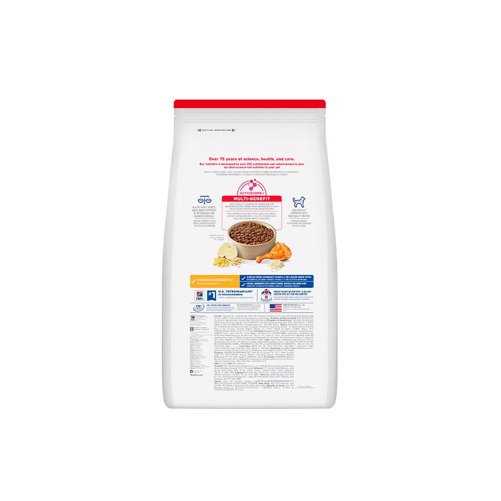 Ração Hill's Science Diet Adulto 7+ para Cães Idosos Sabor F