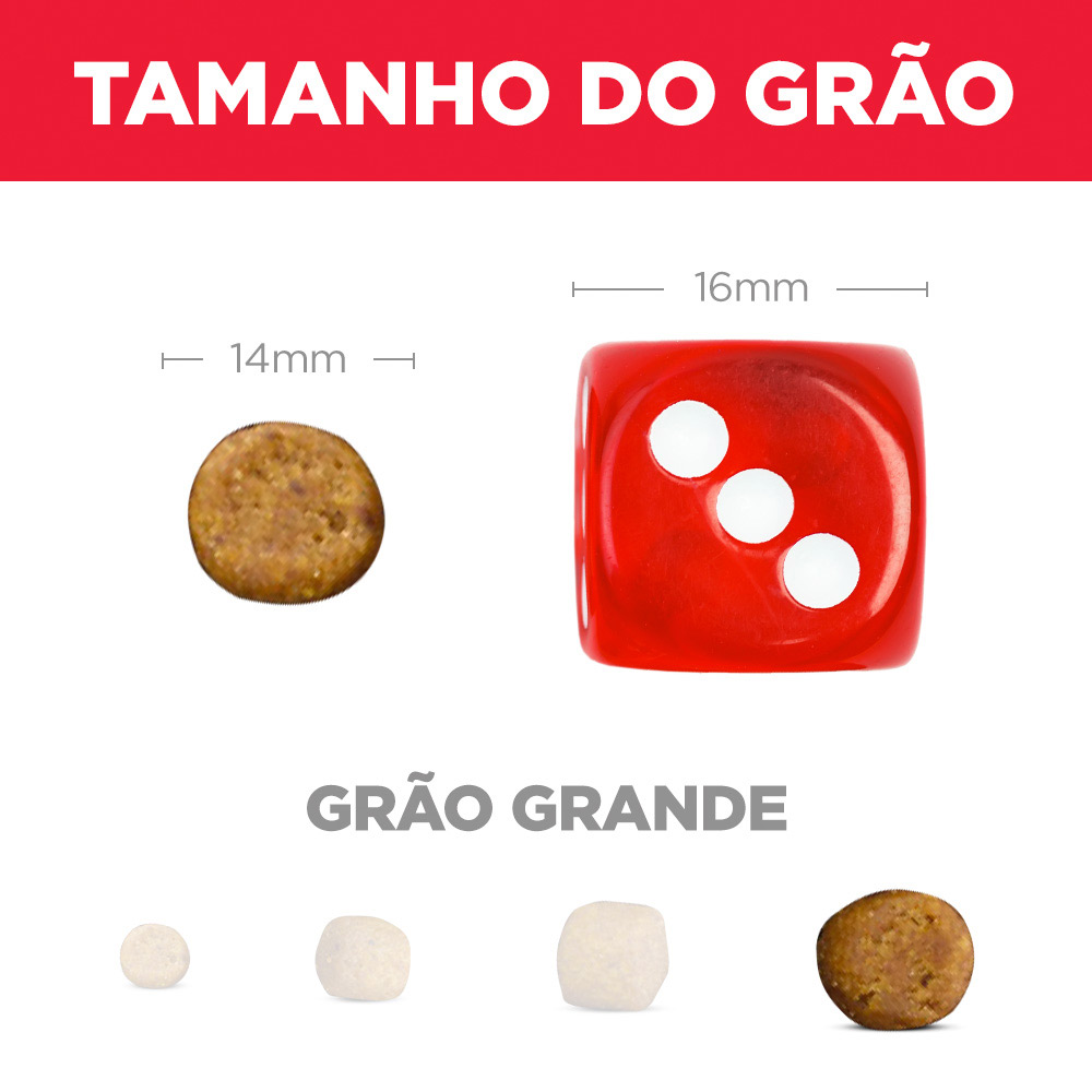 Ração Hill's Science Diet Raças Grandes Sabor Frango para Cães Filhotes 7.03kg