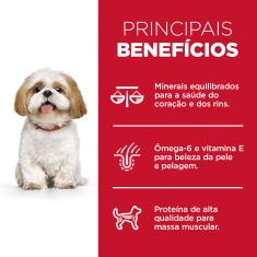 Ração Hill's Science Diet Adulto 7+ Pedaços Pequenos para Cães Idosos Sabor Frango 6.8 kg