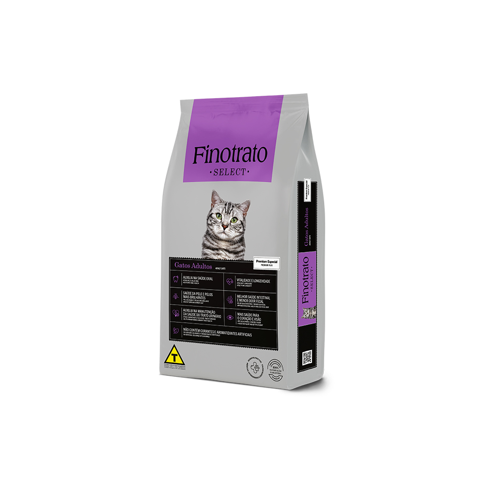 Ração Finotrato Select para Gatos Adultos 10,1 kg
