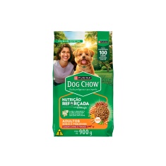 Ração Dog Chow Nutrição Reforçada para Cães Adultos de Porte Mini e Pequeno Sabor Carne e Frango