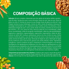 Ração Dog Chow Nutrição Reforçada para Cães Adultos de Médio e Grande Porte Sabor Carne, Frango e Arroz 900 g