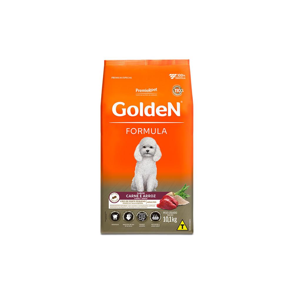 Ração Golden Fórmula para Cães Adultos de Porte Pequeno Sabo