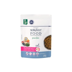 Ração Nutrafases Food Sabor Cordeiro, Abóbora e Quinoa para Cães