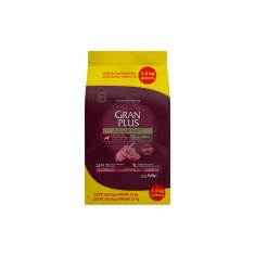 Ração GranPlus Gourmet para Cães Adultos de Médio e Grande Porte Sabor Ovelha e Arroz
