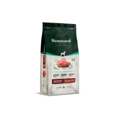 Ração Bionatural Prime para Cães Adultos de Raças Grandes e Gigantes Sabor Cordeiro, Blueberry, Coco e Aveia