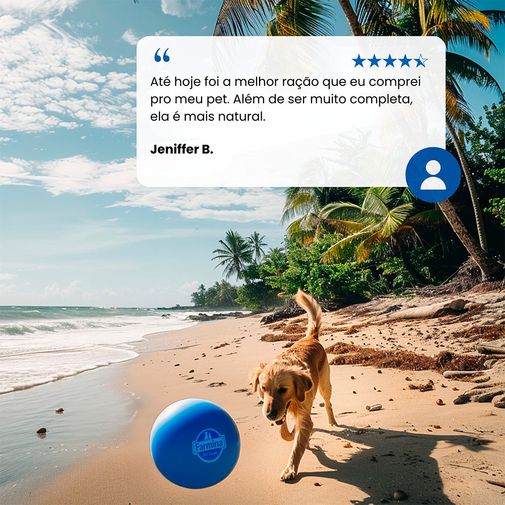 Ração Farmina N&D Tropical Selection para Cães Adultos de Porte Médio e Grande Sabor Cordeiro, Cereais e Frutas Tropicais