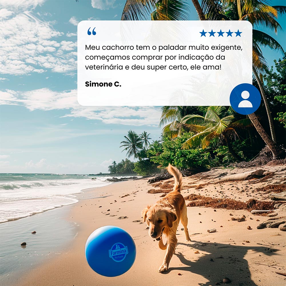 Ração Farmina N&D Tropical Selection para Cães Adultos de Porte Médio e Grande Sabor Frango, Cereais e Frutas Tropicais