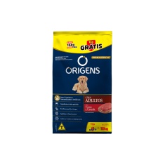 Ração Origens para Cães Adultos de Porte Mini e Pequeno sabor Frango e Cereais