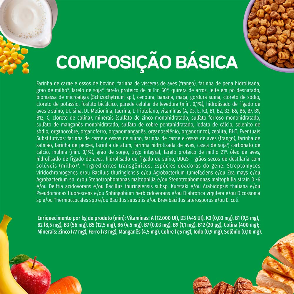 Ração Dog Chow para Cães Filhotes de Raças Pequenas Sabor Frango e Arroz