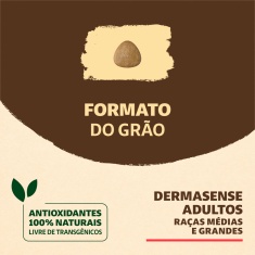 Ração Quatree Supreme Dermasense para Cães Adultos de Porte Médio e Grande Sabor Cordeiro e Salmão 15 kg
