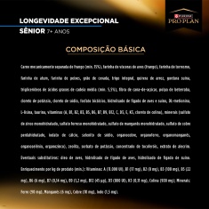 Ração Nestlé Purina Pro Plan Longevidade Excepcional para Cães Sênior de Porte Pequeno e Mini Sabor Frango