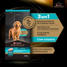 Ração Nestlé Purina Pro Plan Desenvolvimento Excepcional para Cães Filhotes de Porte Médio Sabor Frango