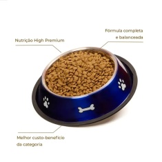 Ração Joy High Premium para Cães Adultos de Raças Pequenas Sabor Frango e Carne