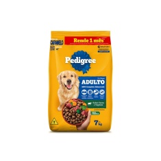 Ração Pedigree Carne e Vegetais Cães Adultos Raças Médias e Grandes