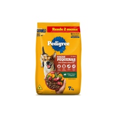 Ração Pedigree Carne e Vegetais Cães Adultos Raças Pequenas e Minis 7 kg