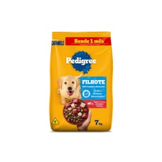 Ração Pedigree para Cães Filhotes de Todos os Portes Sabor Carne, Frango e Cereais 7 kg