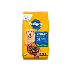 Ração Pedigree Carne e Vegetais Cães Adultos Raças Médias e Grandes