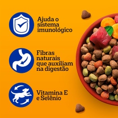 Ração Pedigree Carne e Vegetais Cães Adultos Raças Médias e Grandes