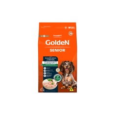Ração Golden Fórmula Mini Bits para Cães Senior de Porte Pequeno Sabor Frango e Arroz