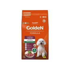 Ração Golden Fórmula Para Cães Adultos de Porte Pequeno Sabor Carne e Arroz