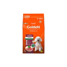 Ração Golden Fórmula Para Cães Adultos de Porte Pequeno Sabor Carne e Arroz
