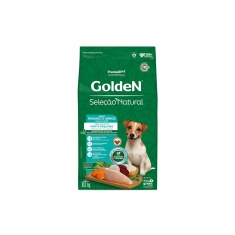 Ração Golden Seleção Natural Mini Bits para Cães Adultos de Porte Pequeno Sabor Frango e Arroz