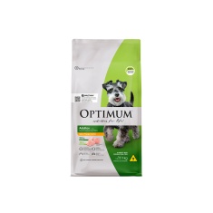 Ração Optimum para Cães Adultos Raças Pequenas e Minis Sabor Frango e Arroz