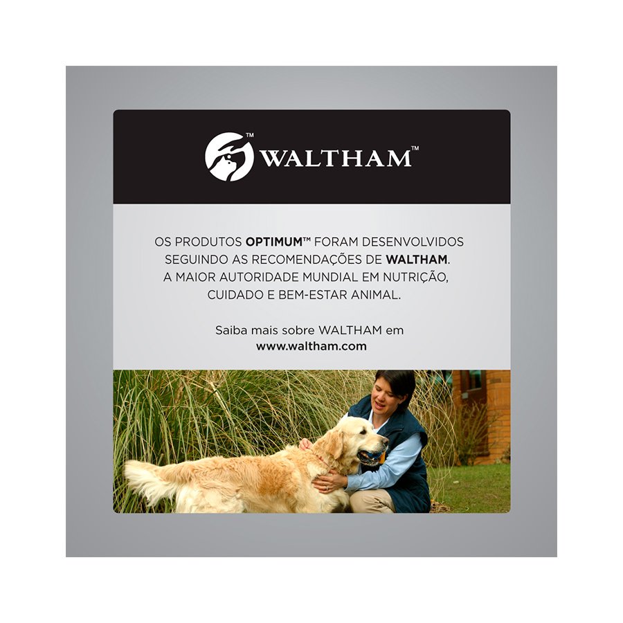 Ração Optimum para Cães Adultos Raças Pequenas e Minis Sabor Frango e Arroz