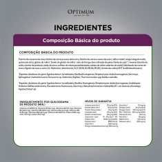 Ração Optimum para Cães Filhotes Raças Pequenas e Minis Sabor Frango e Arroz 3kg