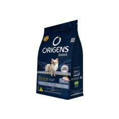 Ração Origens para Cães Sênior de Pequeno Porte Sabor Frango e Cereais Integrais
